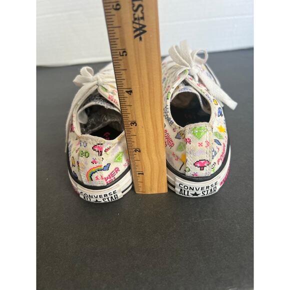 Converse All Star Juniors OX Player One 670171F Video Game Sneaker Shoes READ - Picture 9 of 12